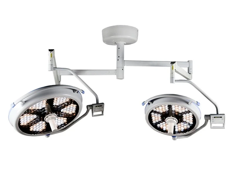 Double Light Configuration for Veterinary Surgery Double Light Configuration for Veterinary Surgery